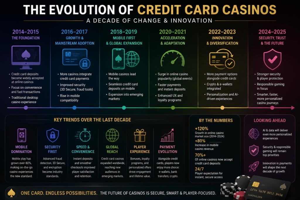 evolution/trends of credit card casinos